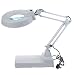 Produktbild Funwill Schreibtisch-Lupenlampe mit LED-Licht, LED-Lampe, faltbar, 10-fache Vergrößerung, verstellbarer Schwenkarm für Schreibtischtisch, Arbeiten oder Werkbank