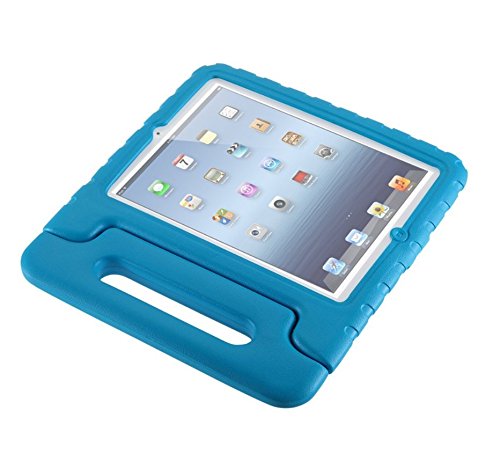 Aken Multi Function Child / Shock Proof Kids Cover Case with Stand / Handle for Apple iPad 2nd / 3rd / 4th Generation Tablet (iPad 2/3/4ï¼‰ (blue) by Aken - 5