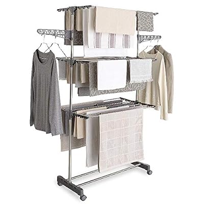 Générique Étendoir séchoir à Linge Infinity Gris 81 cm