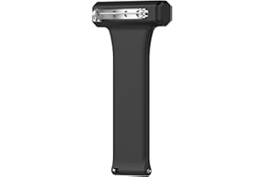 Fcnjsao 20mm Watchband Watch Nurse Watch Convenient Band Midwives Doctor Healthcare Silicone Strap Fashion