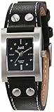 Just Watches Damen-Armbanduhr Analog Quarz Leder 48-S3929-BK