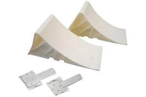 FILBA Inkl. Unterlegkeile, 2 Stück, weiß, 1600 kg