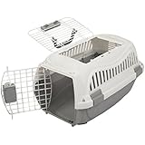 Favorite Haustier Träger Transportbox Geeignet für Klein Mittel Hund Katze Tierarztbesuche und Reisen, Portable mit Zwei Eingängen