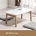 Produktbild Massivholz Klappbett Tisch Freizeit Einfachen Nachmittagstee Sofa Kleinen Tisch Lernen Computertisch Kleiner Tisch (größe : 80 * 48 * 36.3cm)