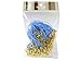 Produktbild Crab-equipped mobile strap light blue x gold gold / about 100 book (japan import)