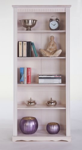 Bücherregal, Standregal Kiefermassiv H.180cm weiß NEU