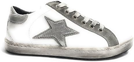 TONY WILD Women's Trainers BIANCO/ GRIGIO/ SILVER Size: 3.5