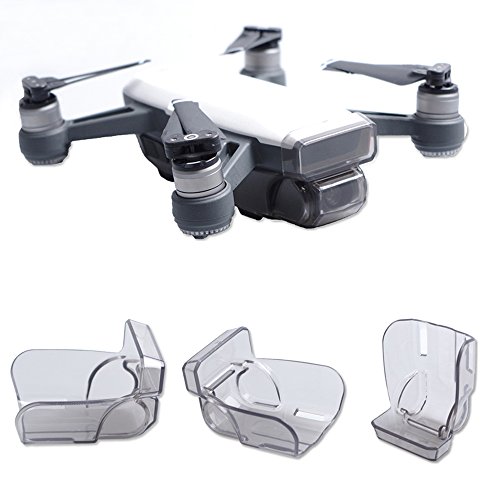 SKYREAT Upgrade Gimbal Cover Lens Cap Full Transport Protector for DJI Spark