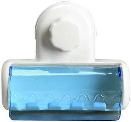 5 Position Toothbrush Holder Wall Bracket ,Home Bathroom Wall Mount Toothbrush Spin Brush Hanging Holder With Lid