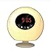 Produktbild TSWCBYY Lichtwecker, LED Wake-up Licht Wecker Wake-up Light,16 * 14.5 * 7.5CM,Digitaler Wecker, Sonnenaufgangssimulation, FM Radio, Schlummerfunktion, Tageslichtwecker