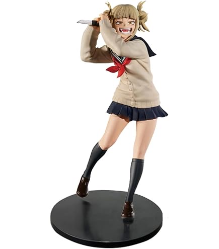 Banpresto Figura Q Posket Himiko Toga My Hero Academia: Statuetta PVC Da Collezione, Altezza 13 Cm, Multicolore, Licenza Ufficiale
