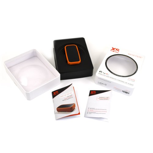 XSories Weye-Feye 1 1 P  riph  rique g  n  rateur de r  seau Wi-Fi pour R  flex Canon Nikon - Gestion du r  flex via son smartphone ou tablette - Orange