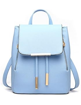 Frauen Mädchen Damen Rucksack Mode Schulter Tasche Rucksack PU Leder Reisetasche