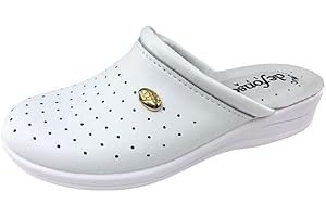 de fonseca Zoccoli Clogs Donna Pelle SANITARIE Ospedale Medici Chef