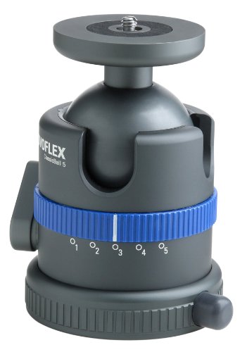 Novoflex Classic Ball 5 Profi-Kugelkopf mit Advanced Friction Kontrol (Tragfhigkeit: 12Kg)