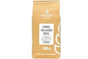 ‎ZINßER MÜHLE Dinkelvollkornmehl 1000 g