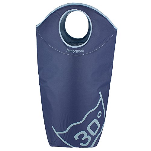 Tempracell Wäschekorb, Polyester, ca. 100 L Volumen, dunkelblau, 55 x 80 x27 cm - 7