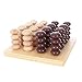 Generic Set of Beechwood Montessori 3D Connect Four Brain Teaser Wooden Puzzles Toy RS.870.00