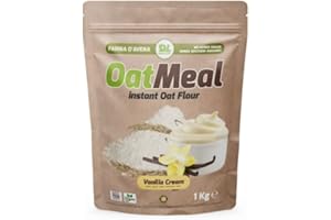 FAMILY FOODS Farina d' Avena Istantanea OatMeal Instant Gusto Vaniglia - 1 kg -