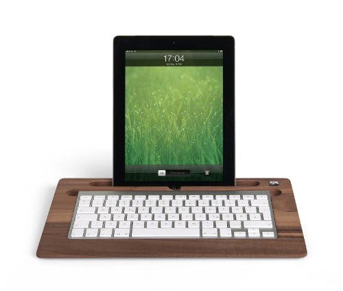 Preisvergleich Produktbild Woody Halterung 's TabletTray Nussbaum Tastatur iPad (1