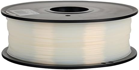 Solarnovo 3D printer Filament Pure PLA 1.75mm 1KG for 3D Printer and Pens ,Many Multicolour options (1.75mm, Transparent)