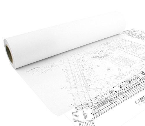 Skizzenpapier Skizzenrolle Transparentpapier Seidenpapier Tracing paper pauspapier A2 A3 73g/m² 45cm x 70m - 2