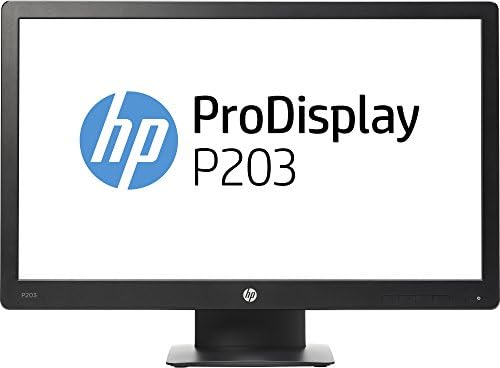 HP X7R53AA#ABU ProDisplay P203 - LED monitor - 20" (20.0" viewable) - 1600 x 900 - VA - 250 cd/m2-1000:1-5 ms - VGA DisplayPort - black - (Monitors > Monitors)