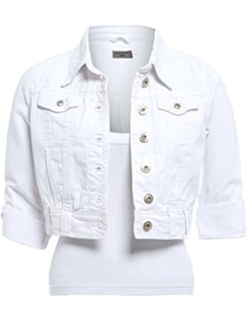 SS7 Neu Womens weiß Jeansjacke, Size 6 - 16