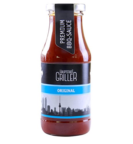 Preisvergleich Produktbild Hauptstadtgriller Original BBQ Sauce, Premium Grillsauce in Bio Qualität (1 x 240ml)