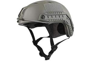 WARMHAND emersongear ELMETTO Casco Softair Emerson Fast BJ FG EM8810 Airsoft Tactical Helmet Foliage