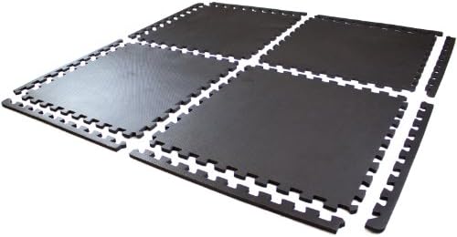 IQI Fit Interlocking Floor Mat Guard Play Mat Garage Gym Flooring Mat