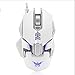 Produktbild USB drahtstarke Gaming-Maus hoher Qualität Laptop-Computer-Maus Gamer 3200DPI 6 Buttons LED Optische Mäuse für PC,White