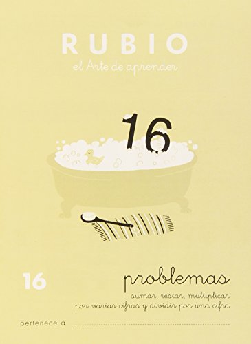 Ediciones Técnicas RubioEditorial Rubio Pr16Cuaderno Problemas (Operaciones Y Problemas Rubio)