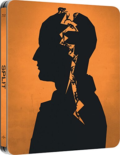 Book's Cover ofSplit Limited Edition Steelbook Blu Ray Digital Download UK Zavvi release