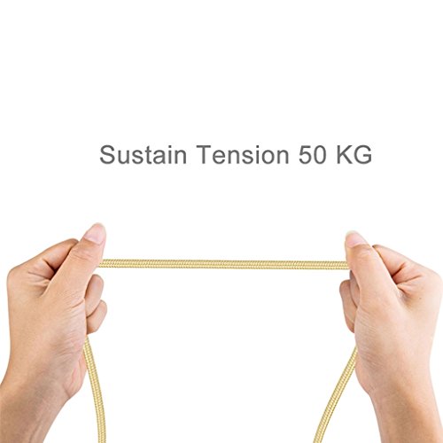 iMusi Micro USB Kabel für Android Smartphone Aufladen und Daten Transportieren High Speed [Syncwire & Ladekabel] – für Samsung Galaxy, HTC, Huawei, Sony, Nexus, Nokia, Kindle und mehr Gold - 5
