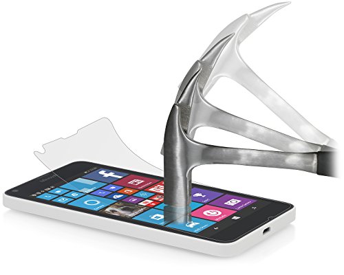 StilGut Displayschutzfolie Panzerglas für Microsoft Lumia 640 (2er-Pack)