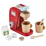 Set de café de juguete de madera; Divertido y creativo juego de café completo para mantener a tu pequeño entretenido durante horas