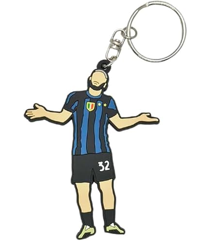 Zeus Party MINIX Action Figure Nicolò Barella N.124 - Statuetta Da Collezione In PVC, Licenza Ufficiale Inter, 12 Cm