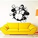 Produktbild Jixiaosheng Starke Affe    Wandaufkleber Für Kinderzimmer Gorilla Tier Aufkleber Für King Kong Jungen Zimmer    Wandbild Harambe Diy Sticker62 * 57 Cm