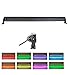 Produktbild Colorbarz® 180W 32" Gebogen Cree LED Spotlicht 4D Fischauge Arbeitsscheinwerfer Bar mit RGB Halo Ringe Auto Beleuchtung Combo Licht Offroad Zusatzscheinwerfer Arbeitsbeleuchtung Single Row schwarz