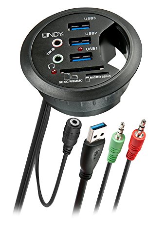 Preisvergleich Produktbild LINDY USB 3.0 Desk Hub und Card Reader