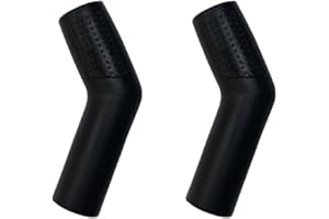 RGZD 2pcs Premium Silikon Schalthebel-Schutz für Motorrad - Rutschfester Schaltschutz in Schwarz - Universal passend für alle Modelle - Moto Gadget Sockenhülse als Zubehör für den Gangschaltung-Schutz
