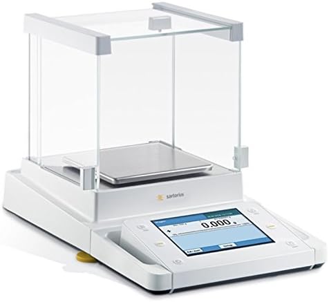 Sartorius Corporation MSA3203S100DE Cubis Balance, Precision, isoCAL, Standard DS with Manual Doors, Automatic Motorized Leveling, 3200 g x 1 mg