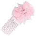 DDLBiz Girls Headbands Bowknot Hair Accessories For Girls Infant Hair Band (White)