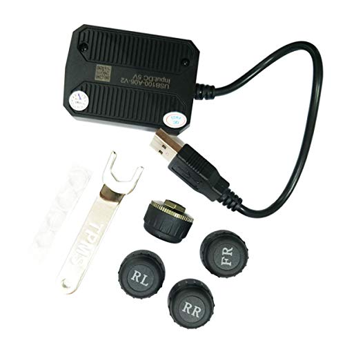ATOTO AC-UTP1 USB TPMS Sensori di monitoraggio della Pressione dei Pneumatici Sistema (sensore Esterno) - specificato A6 / A6Y