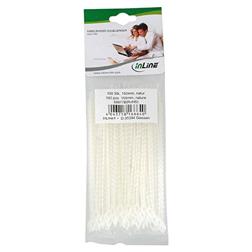 Kabelbinder Kugelbinder 100er Pack 150mm Natur - 2