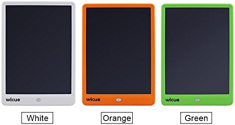 LCD Graphic Tablet, 10 Inch LCD eWriter Electronic Writing Drawing Board with Lock Function Notepad for Kids Office by WICUE (Orange)
