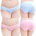 Etosell Sexy Pregnant woman Seamless Cotton Briefs Panties Knickers Maternity Underwear (UK12/Asian XL, Nude)