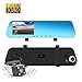 Produktbild Dash Cam Rear View Mirror 4.3 Inch Car Backup Camera Dual Lens 1080P Full HD Front und Rear Car DVR