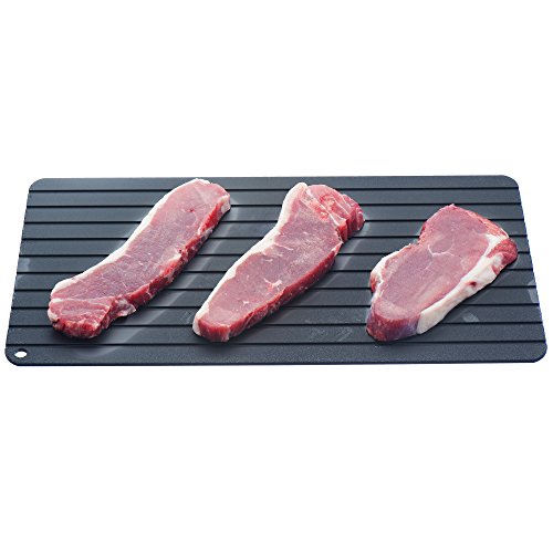 VonShef Auftauplatte Auftauen von Gefrorenem in Minuten Kein Strom, keine Chemie, keine Mikrowelle - 5